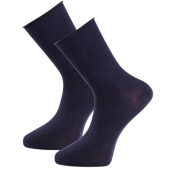 Trofé Trofe Bamboo Loose Socks Strømper Marineblå Str 39/42 Dame