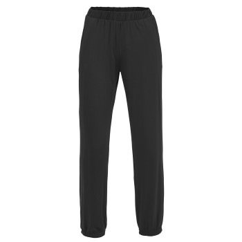 Trofé Trofe Core Solids Pyjama Pant Sort viskose Small Dame