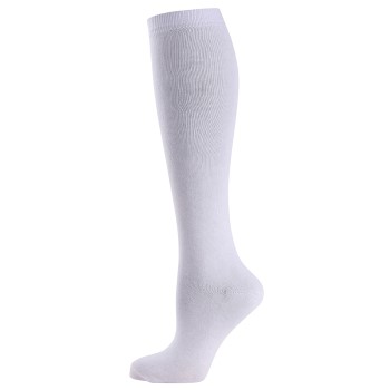 Trofé Trofe Cotton Knee Socks Strømper Hvid Str 39/42 Dame