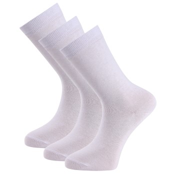 Trofé Trofe Cotton Socks Strømper 3P Hvid Str 35/38 Dame