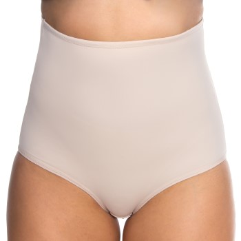 Trofé Trofe Shaping High Waist Brief Trusser Beige Large Dame