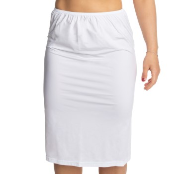 Trofé Trofe Slip Skirt Long Hvid Medium Dame