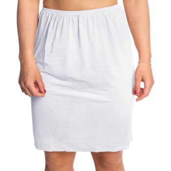 Trofé Trofe Slip Skirt Short Hvid Medium Dame