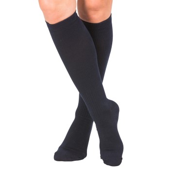 Trofé Trofe Support Socks Strømper Marineblå Str 35/38 Dame