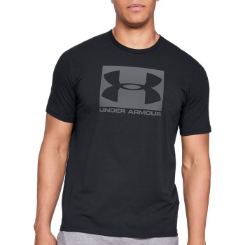 Under Armour Boxed Sportstyle Short Sleeve T-shirt Sort Medium Herre