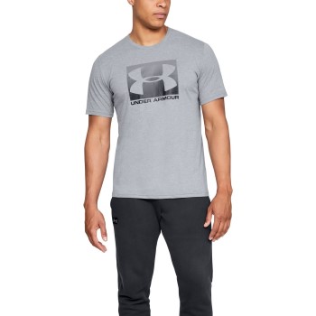 Se Under Armour Boxed Sportstyle Short Sleeve T-shirt Grå X-Large Herre ved Timarco