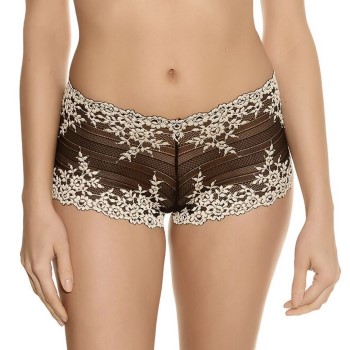 Wacoal Trusser Embrace Lace Boyshort Sort Medium Dame