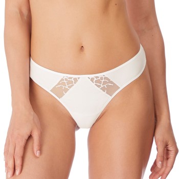 Wacoal Trusser Lisse Thong Hvid Small Dame