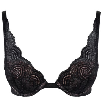 Wonderbra Bh Refined Glamour Triangle Push Up Bra Sort A 75 Dame