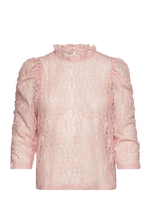 Se Lollys Laundry Lilou Blouse Lollys Laundry Pink ved Booztlet