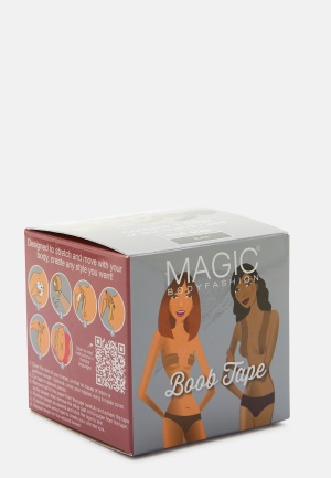 Se MAGIC Bodyfashion Breast Tape Black One size ved Bubbleroom