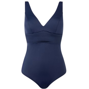 Se Femilet Arizona Plunge Swimsuit Mørkblå 42 Dame ved Timarco