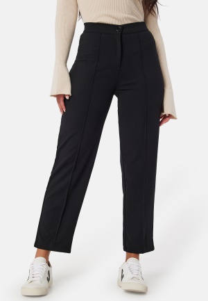 Se BUBBLEROOM Joanna Soft Suit Pants  Black XL ved Bubbleroom