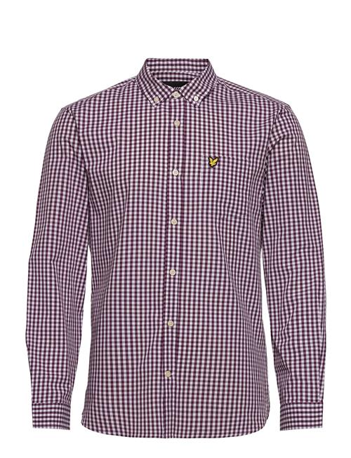 Lyle & Scott Ls Slim Fit Gingham Shirt Lyle & Scott Patterned