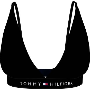 Tommy Hilfiger Bh Unlined Triangle Bra Sort økologisk bomuld Medium Dame