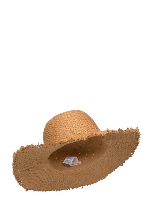 Se Lil'Atelier Nmffenjo Wide Beach Hat Lil Lil'Atelier Beige ved Booztlet