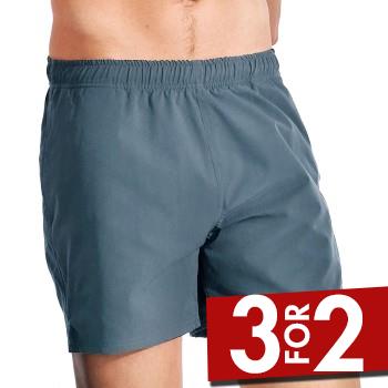 Bread & Boxers Bread and Boxers Active Shorts Blå polyester Medium Herre