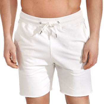 Bread & Boxers Bread and Boxers Organic Cotton Men Short Benhvid økologisk bomuld Small Herre