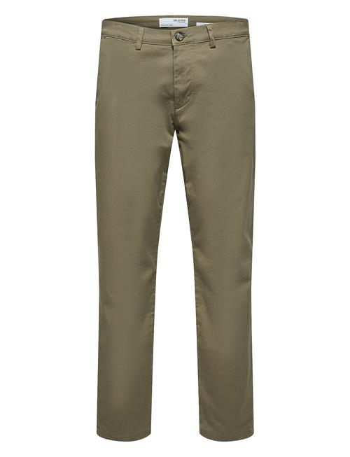 Se Selected Homme Slh175-Slim New Miles Flex Pant Noos Selected Homme Green ved Booztlet