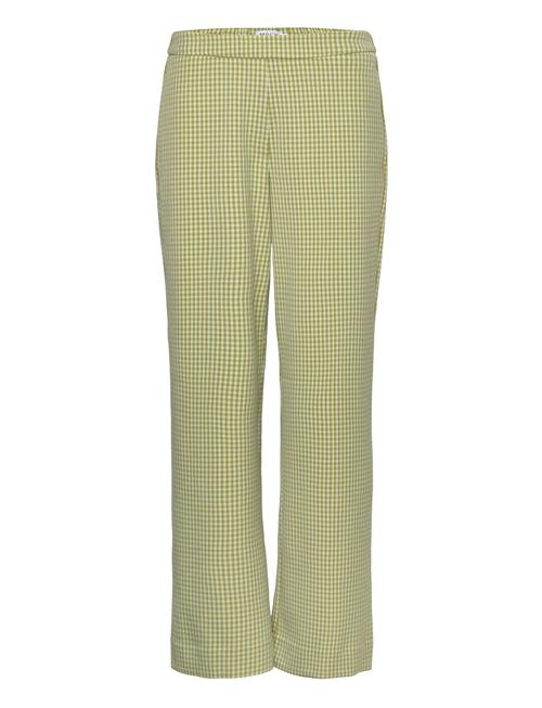 MSCH Copenhagen Mschjerica Jaida Ankle Pants Chk MSCH Copenhagen Green