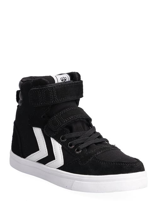 Se Hummel Slimmer Stadil High Jr Hummel Black ved Booztlet