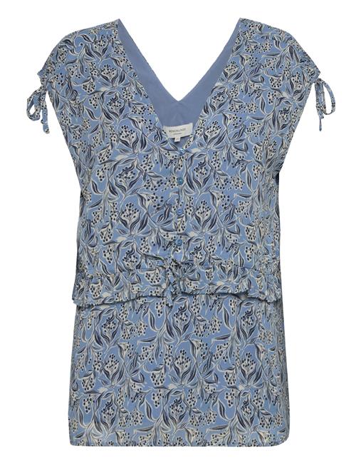 Rosemunde Recycled Polyester Top Rosemunde Blue