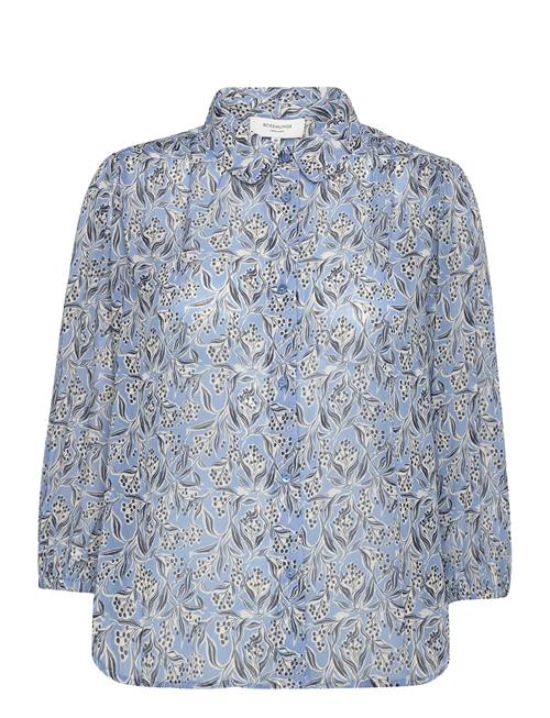 Rosemunde Recycled Polyester Shirt Rosemunde Blue