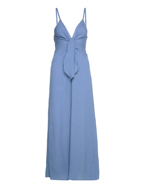 Se Faithfull The Brand Verona Midi Dress Faithfull The Brand Blue ved Booztlet