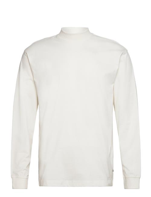 Se ONLY & SONS Onsfred Rlx Mock Neck Ls Tee ONLY & SONS White ved Booztlet