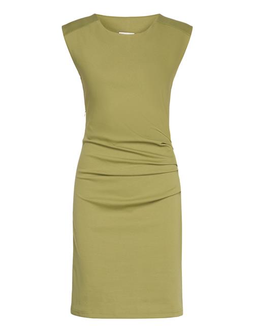 Kaffe India Round-Neck Dress Kaffe Green