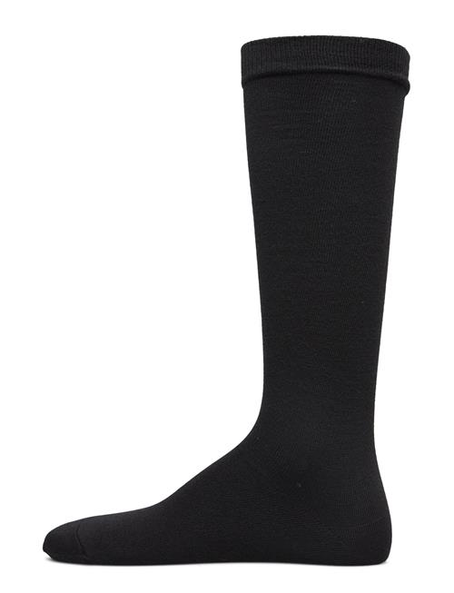 Se mp Denmark Wool/Cotton Knee Socks Mp Denmark Black ved Booztlet