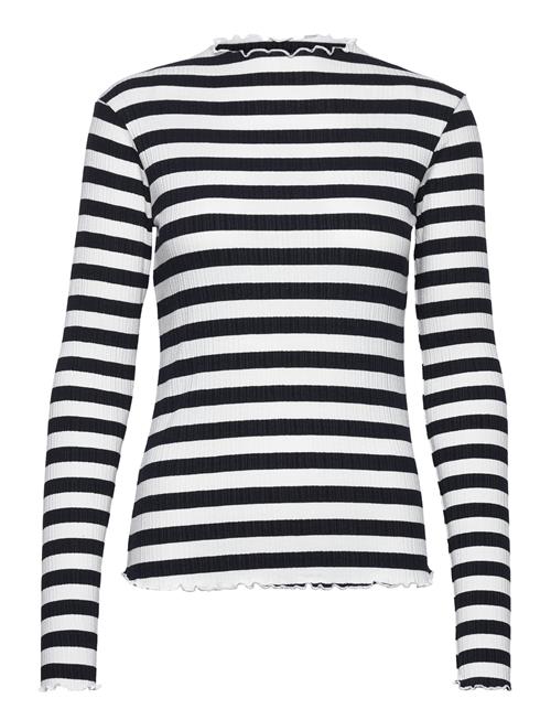 Karen By Simonsen Candacekb Big Stripe Ls Karen By Simonsen Black