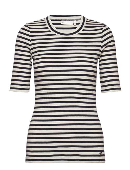 Dagnaiw Striped T-Shirt InWear Patterned