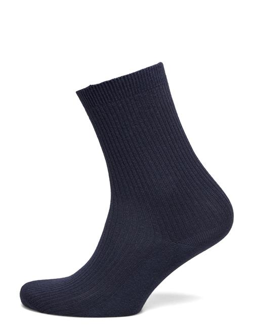 mp Denmark Fine Cotton Rib Socks Mp Denmark Navy