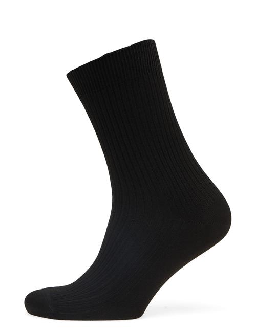 Vicky Viscose Rib Socks Mp Denmark Black