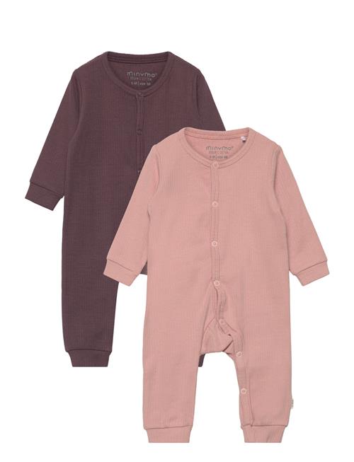 Se Minymo Jumpsuit Ls Minymo Patterned ved Booztlet