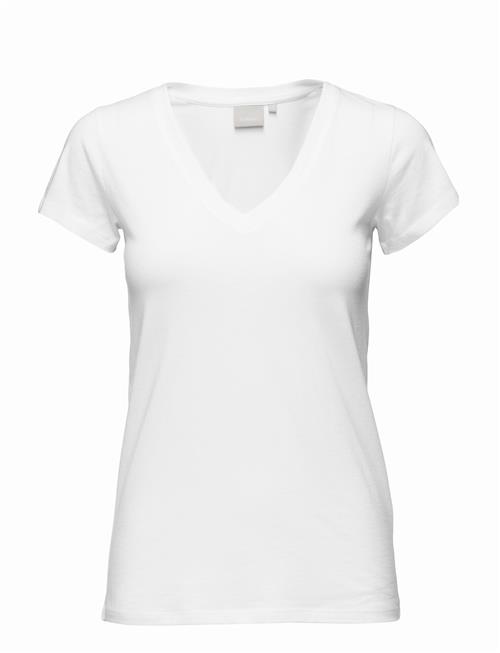 InWear Rena V Tshirt Kntg InWear White