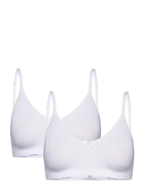 Abecita Little Wonder Seamless Top 2-Pack Abecita White