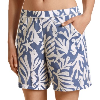 Calida Favourites Coast Shorts Blå/Hvid Large Dame