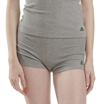 adidas Trusser Active Flex Ribbed Boxer Shorts Grå bomuld Medium Dame