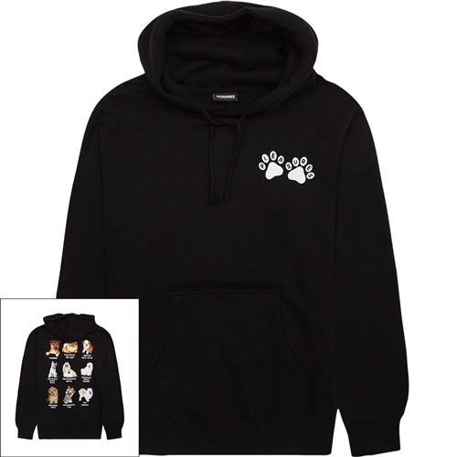 Se Pleasures Now Puppies Hoodie Black ved Quint