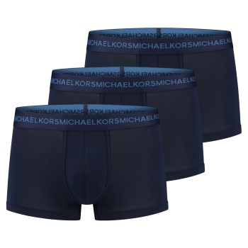 Michael Kors 3P Supreme Touch Trunks Marineblå Large Herre