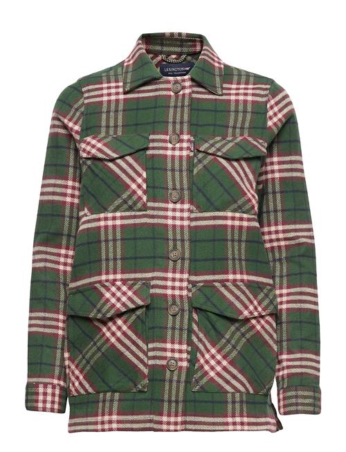 Lexington Clothing Raven Organic Cotton Flannel Overshirt Lexington Clothing Patterned