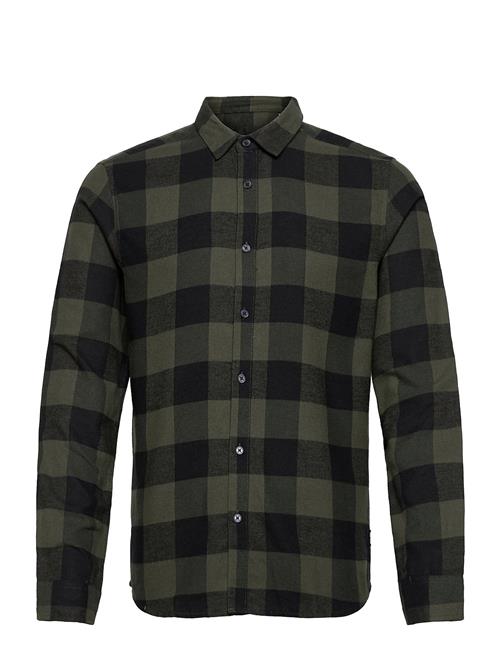 ONLY & SONS Onsgudmund Ls Checked Shirt ONLY & SONS Green