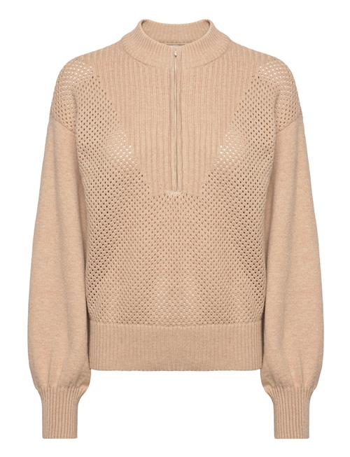 Se Nümph Nueppi Pullover Nümph Beige ved Booztlet