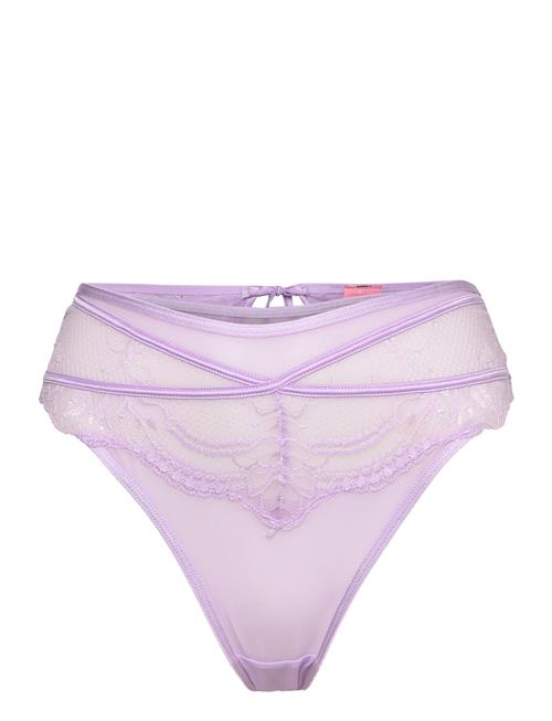 Se Hunkemöller Hallie Hl String H Hunkemöller Purple ved Booztlet