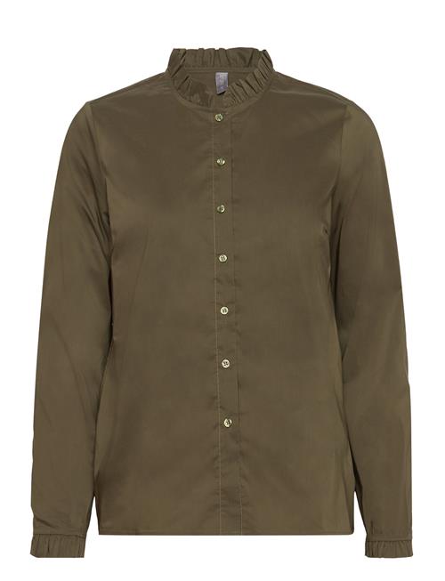 Culture Cuantoinett Button Shirt Culture Khaki