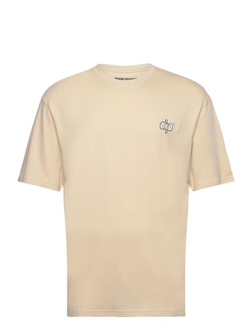 Denim project Dptennis Print T-Shirt Denim Project Beige