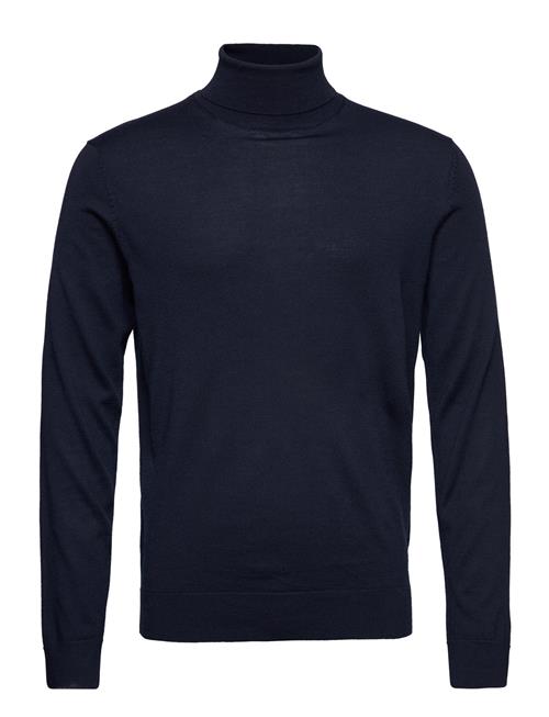 Selected Homme Slhtown Merino Coolmax Knit Roll B Selected Homme Navy