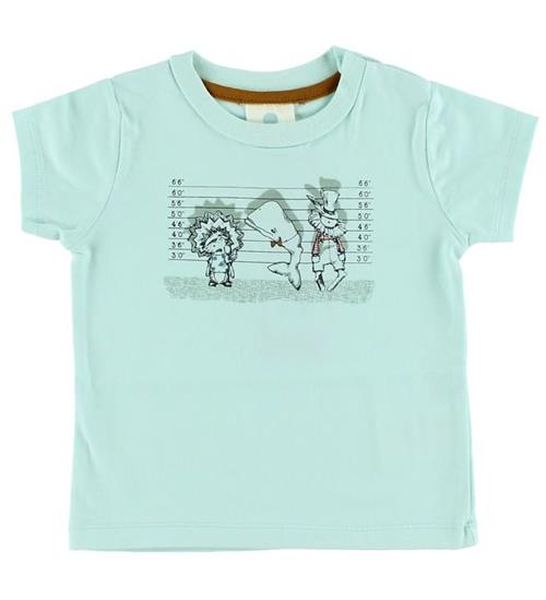 En Fant En Fant T-shirt - Mint m. Print